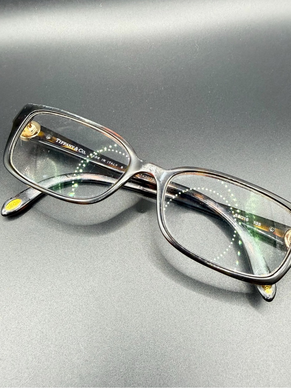 Tiffany & Co. TF2024, 8015 Tortoise, 52-16-135, Made in Italy FRAMES